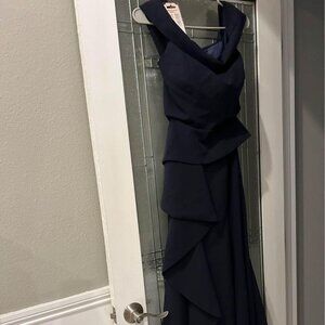 Navy Blue Formal Gown